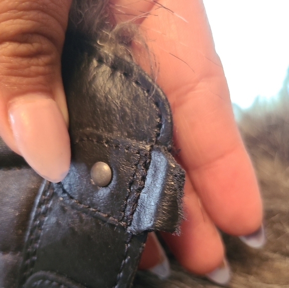 SOREL Tofino II' Faux Fur Lined Waterproof Boot Black Women’s Size 6.5 FLAWED - Picture 3 of 11